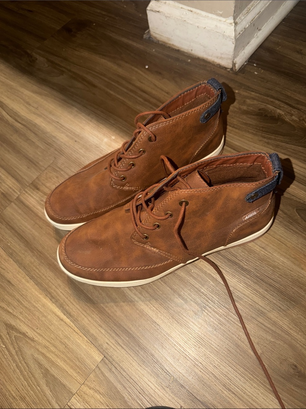 Bass Men's Tan Brown Chukka Boots